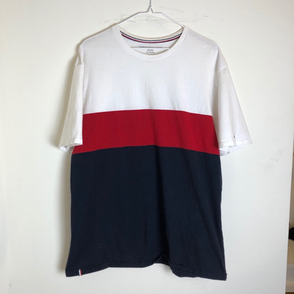 Tommy Hilfiger Tri Color Short Sleeve